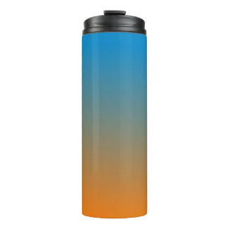 Bicolor thermal tumbler
