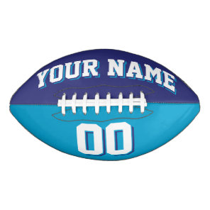 BICOLORED Navy And Blue Custom Football