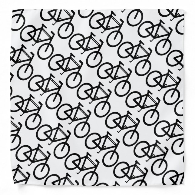 Bicycle Abstract Bandana (Front)