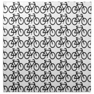 Bicycle Abstract Napkin