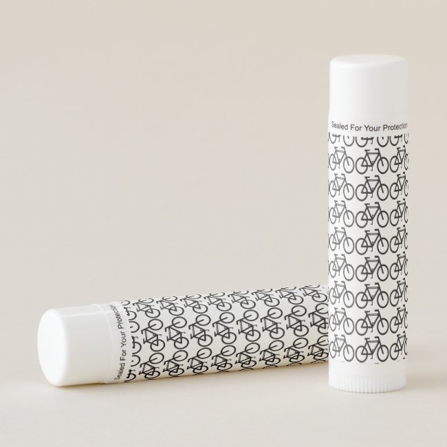 Bicycle Abstract Pattern Sports Lip Balm