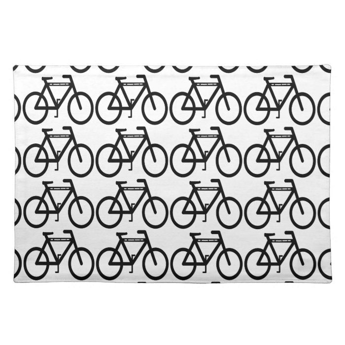 Bicycle Abstract Placemats