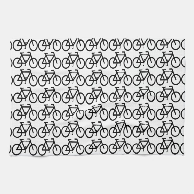 Bicycle Abstract Towel (Horizontal)