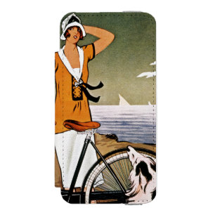 Bicycle Ad, 1925 Wallet Case For iPhone SE/5/5s
