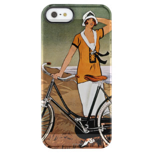 Bicycle Ad, 1925 Clear iPhone SE/5/5s Case