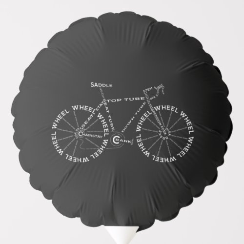Bicycle Amazing Anatomy Cycling Balloon