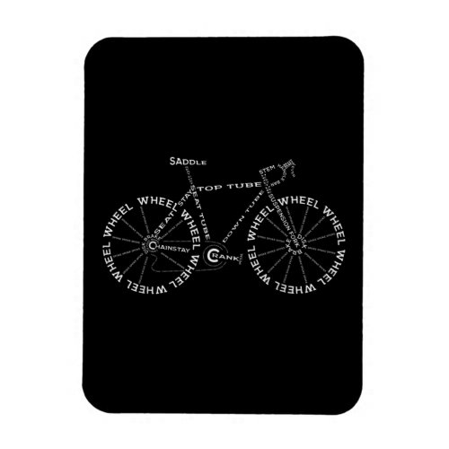 Bicycle Amazing Anatomy Cycling Magnet