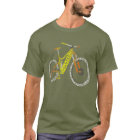 Bicycle Anatomy Mountain Bike MTB Parts Funny Bike