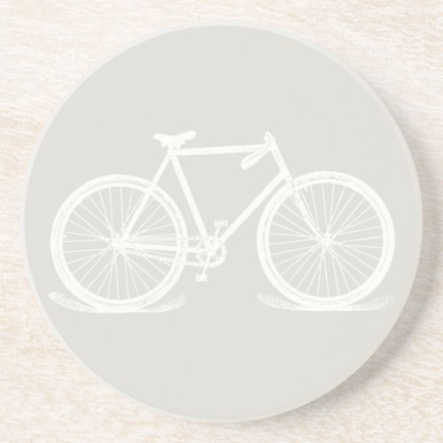 Bicycle Art CUSTOM COLOR Coaster