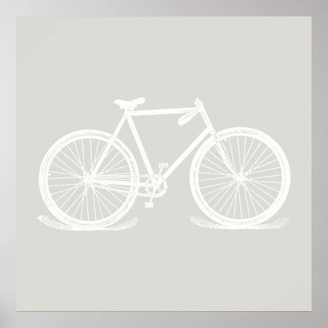 Bicycle Art CUSTOM COLOR Poster (Front)