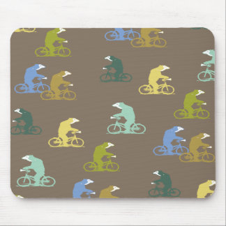 Bicycle Bears Mousepad