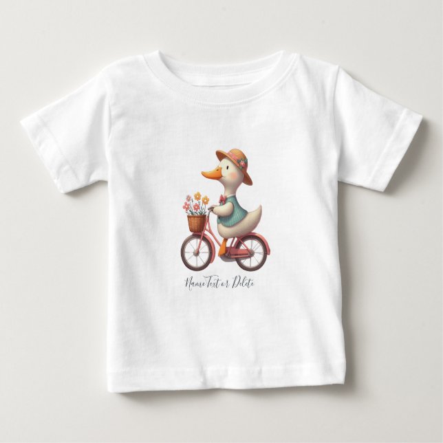 Bicycle Bicycle Duck T-Shirt (Front)