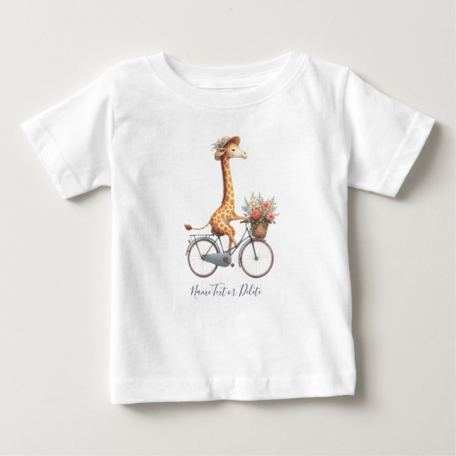 Bicycle Bicycle Giraffe T-Shirt (Front)