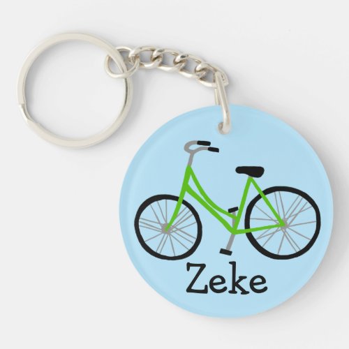 Bicycle Bike Cycle CUSTOM    Keychain