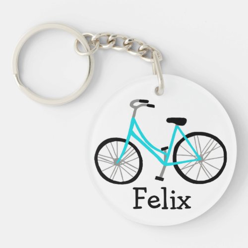 Bicycle Bike Cycle CUSTOMIZE IT  Keychain