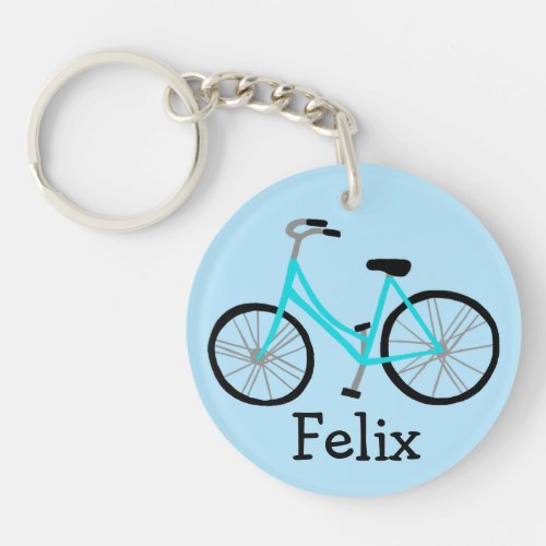 Bicycle Bike Cycle CUSTOMIZE IT  Keychain