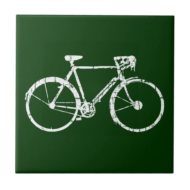 bicycle . bike / cycling nice ceramic tile (Front)