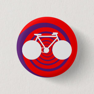 bicycle . bike / cycling nice pinback button