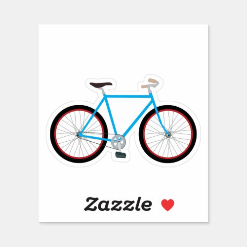 Bicycle Bike Design Sticker