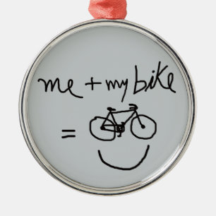 bicycle = bike metal ornament