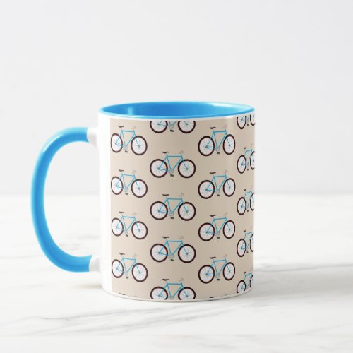 Bicycle Bike Pattern Mug