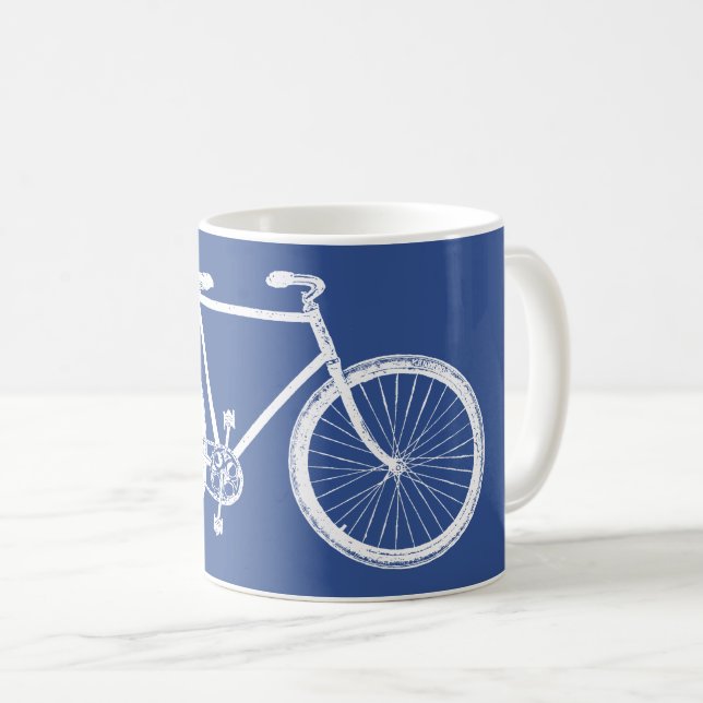 Bicycle Bike Personalized Coffee Mug (Front Right)