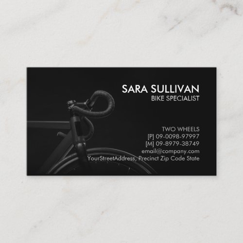 Bicycle Bike Repair Business Card