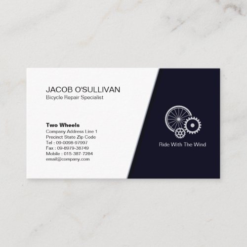 Bicycle Bike Repair Cyclist Business Card