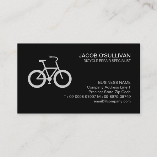 Bicycle Bike Repair Cyclist Business Card