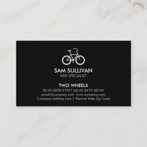 Bicycle Bike Repair Cyclist Business Card