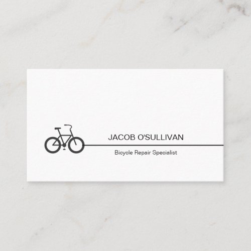 Bicycle Bike Repair Cyclist Business Card