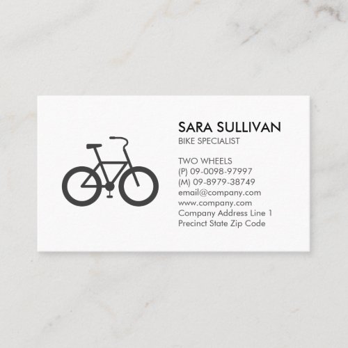 Bicycle Bike Repair Cyclist Business Card