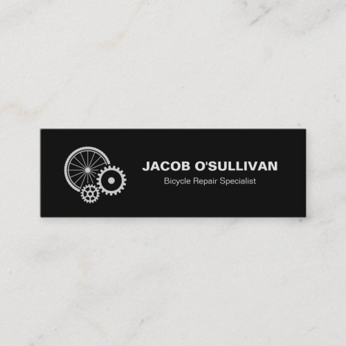 Bicycle Bike Repair Cyclist Mini Business Card