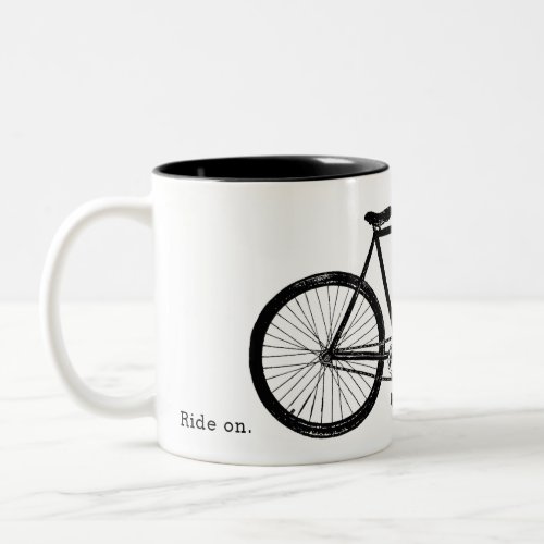 Bicycle Bike Two_Tone Coffee Mug