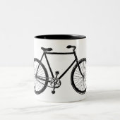 Bicycle Bike Two-Tone Coffee Mug (Center)