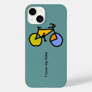 Bicycle : Bikes ; Cyclist Cool Case-Mate iPhone 14 Case