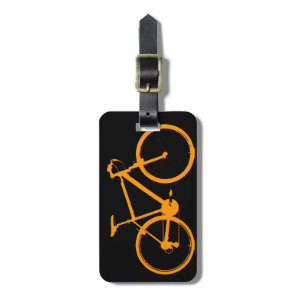 bicycle - biking   bike luggage tag