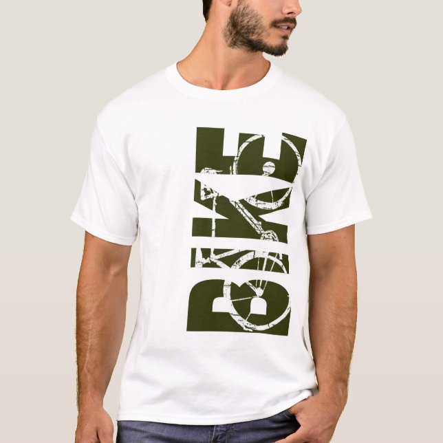 Bicycle - Biking + Bike T-Shirt (Front)