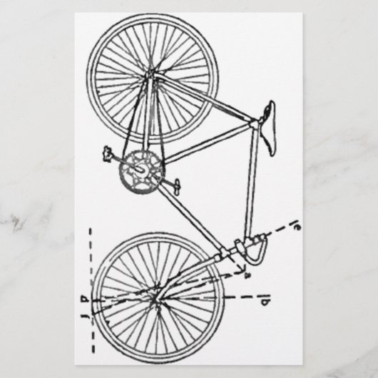 Bicycle Blueprint (Front)