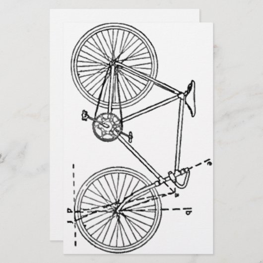 Bicycle Blueprint (Front/Back)