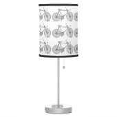 Bicycle Blueprint Table Lamp (Left)