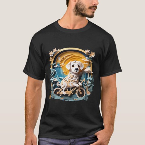 Bicycle Bound A Dogâs Dream T_Shirt