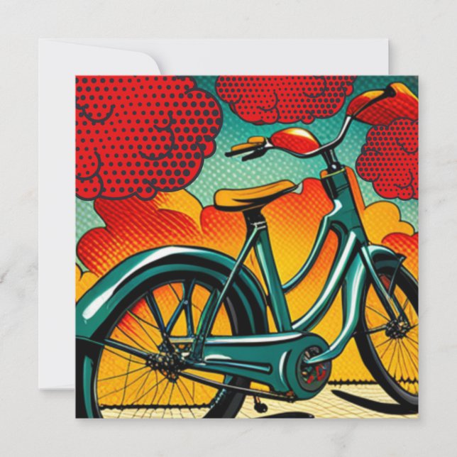 Bicycle Brilliance Holiday Card (Front)