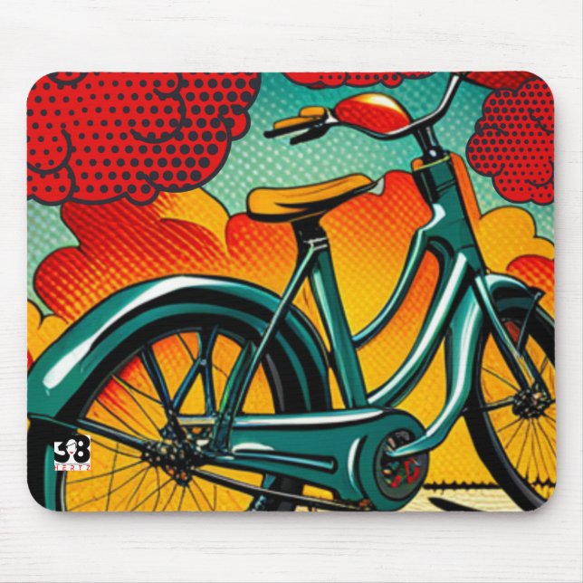 Bicycle Brilliance Mouse Pad (Front)