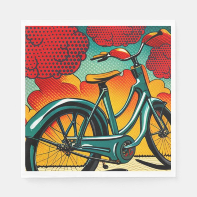 Bicycle Brilliance Napkins (Front)