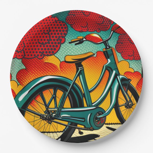Bicycle Brilliance Paper Plates (Front)