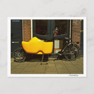 Bicycle Built For Shoe - postcard