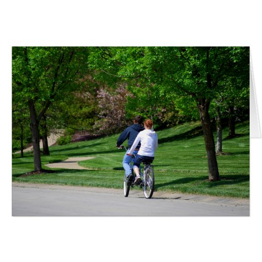 Bicycle Built For Two! Cards (Front Horizontal)