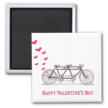 Bicycle Built For Two Valentine's Day Magnet by ericar70 at Zazzle
