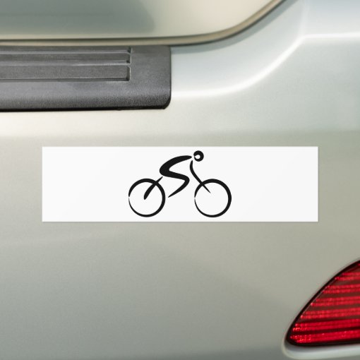 Bicycle Bumper Sticker | Zazzle